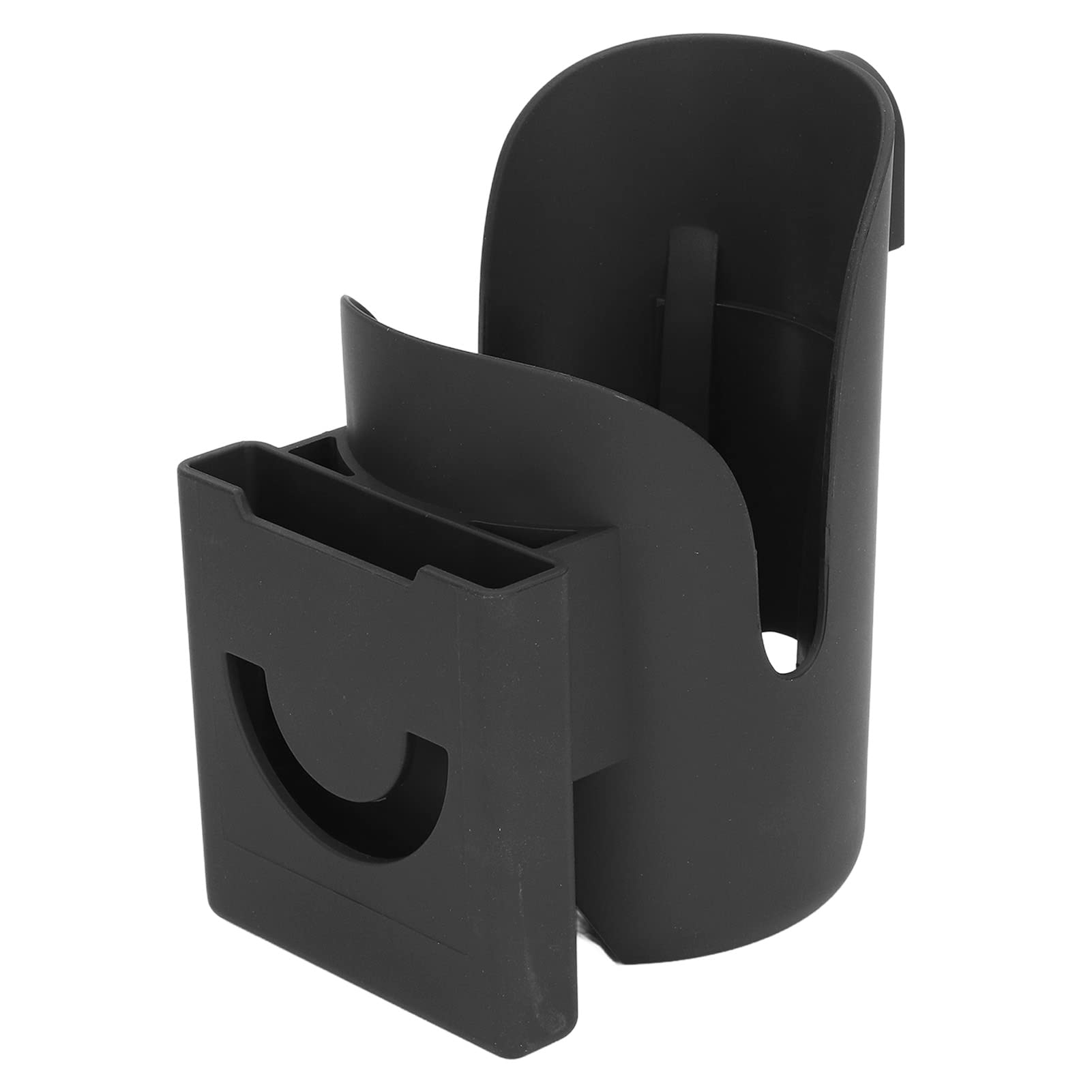 Stroller Cup Holder & Bike Bottle Holder with Phone Slot - Durable Plastic Drink Holder for Baby Carriage, Bicycle & Shopping Cart - Perfect for Parents, Joggers & Outdoor Activities