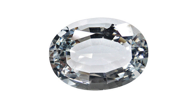 Natural Goshenite Gemstone - 21.44ct Oval Cut White Beryl for Jewelry Making, Engagement Rings & Healing Crystals