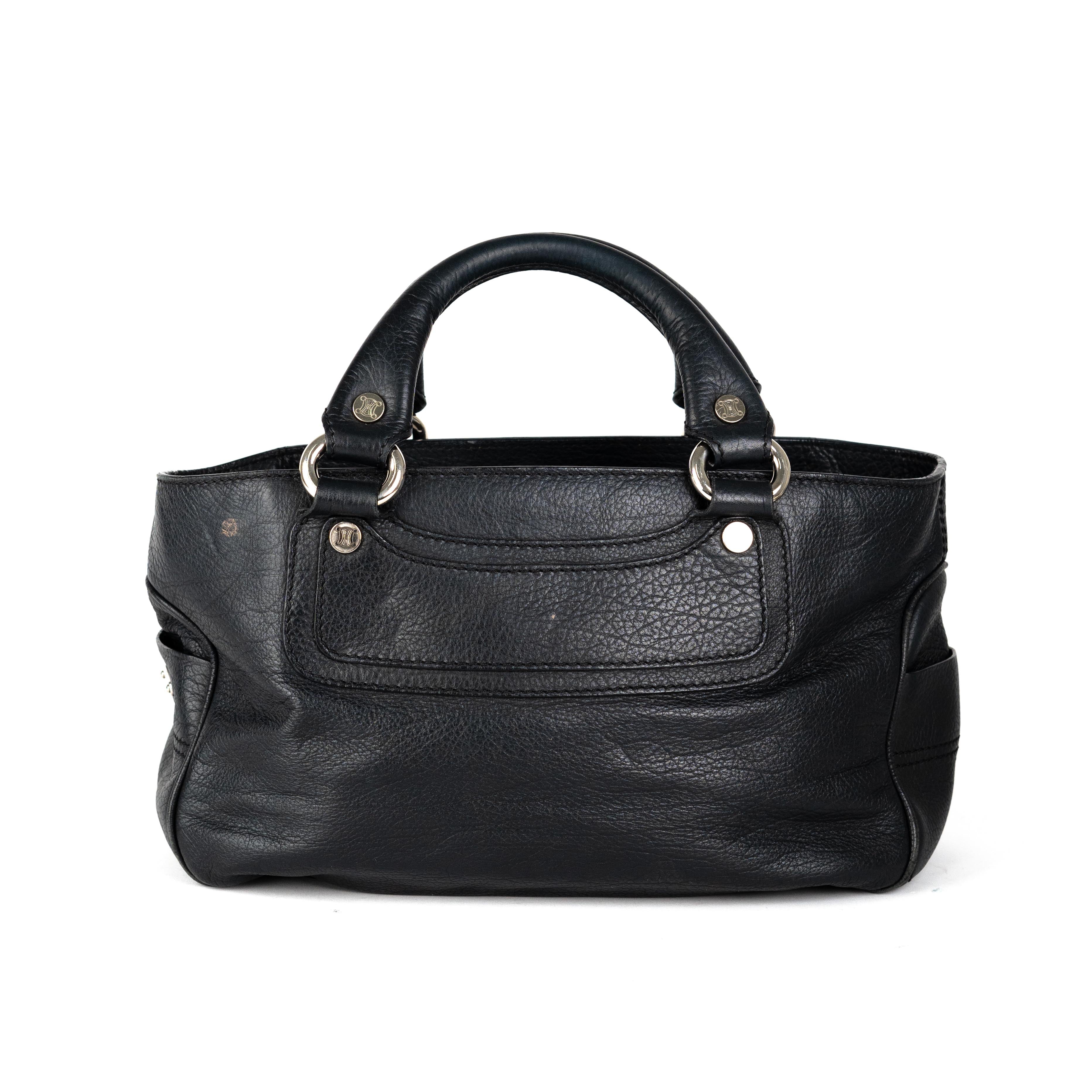 Celine Boogie Bag Black - Luxury Leather Shoulder Bag for Women | Perfect for Work, Travel & Evening Out