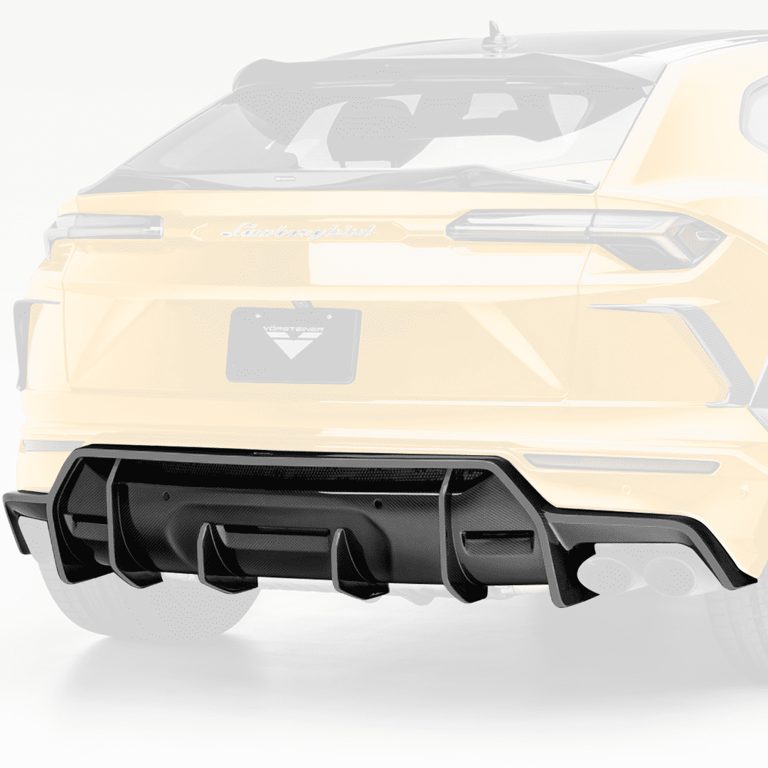 Lamborghini Urus Rampante Edizione Aero Rear Diffuser - Carbon Fiber Spoiler for Lamborghini Urus SUV - Enhance Performance & Style for Racing & Street Driving