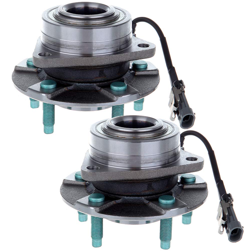 ROADFAR Front Wheel Hub Bearing Assembly - Compatible with 2005-2006 Chevrolet Equinox & Pontiac Torrent - OE 513189 Replacement (2 Pack) - Perfect for Smooth Ride & DIY Car Repairs