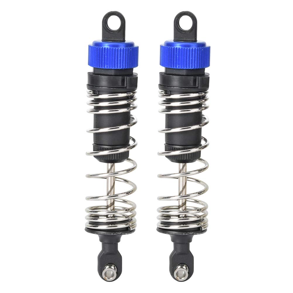 Tbest 1:10 Scale RC Shock Absorbers - Heavy Duty Plastic & Metal Front Shock Struts for 1/10 RC Crawler Cars, P1951 Replacement Parts | Off-Road Racing, Rock Crawling, RC Vehicle Upgrades