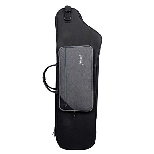 Premium SAX Baritone Saxophone Case - Waterproof & Moisture-Proof Oxford Fabric with Reinforced Handles & Dual Shoulder Straps - Thick Shock-Absorbing Sponge Padding for Ultimate Protection - Perfect for School Bands, Professional Performances & Traveling Musicians