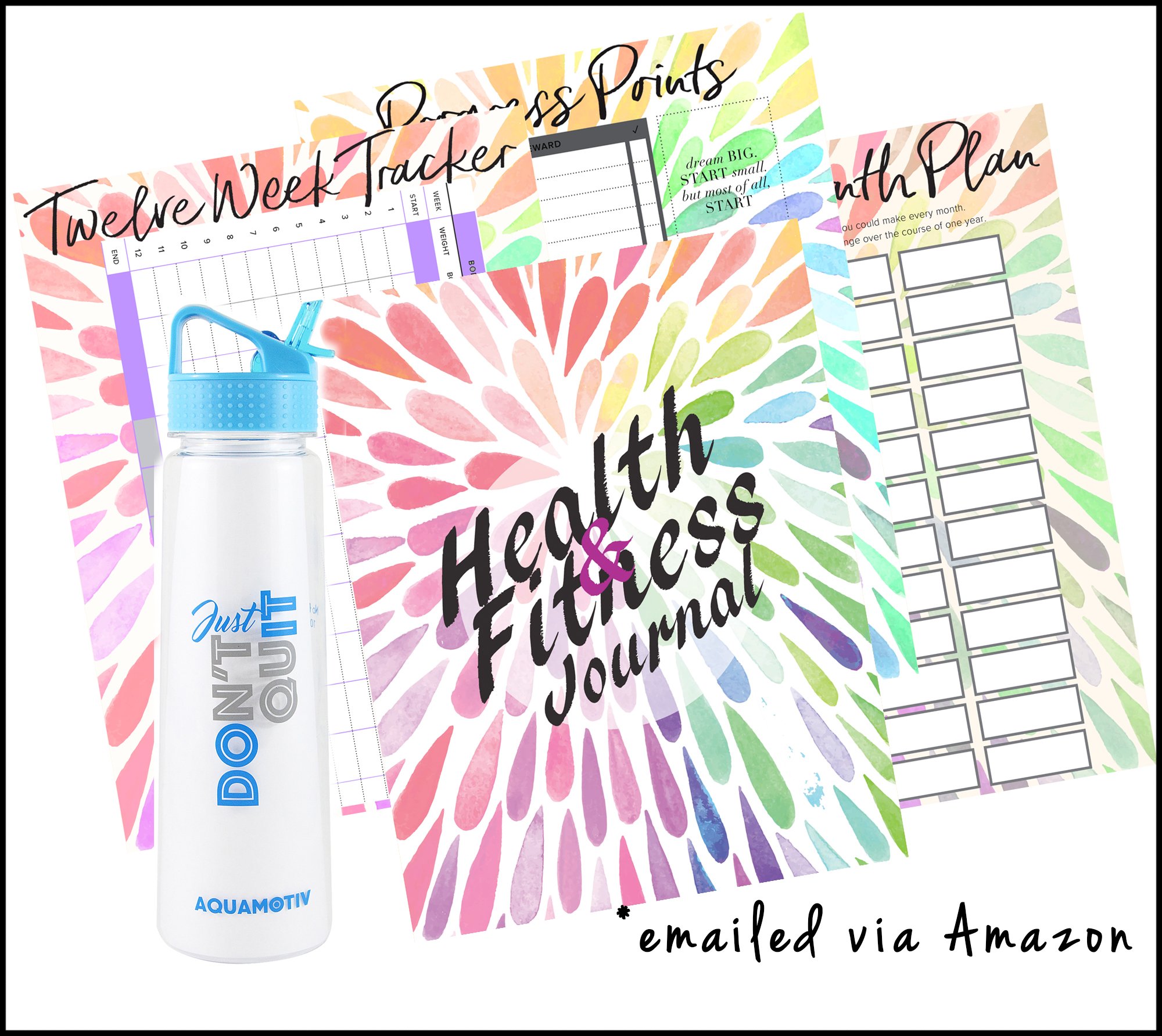 30 Oz Motivational Water Bottle with Time Markings & Goal Tracker - BPA Free Flip Straw Tumbler for Fitness, Gym & Workouts + Free Printable Fitness Planner - Perfect for Hydration Tracking & Daily Water Intake Goals