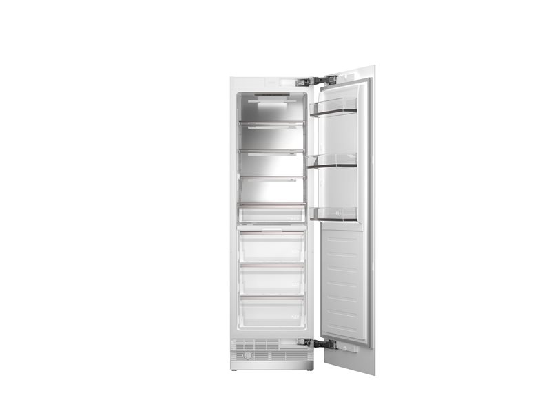 Bertazzoni REF24RCBPNV 24 Inch Built-In Refrigerator Column with Internal Water Dispenser, Panel Ready & Reversible Door - Perfect for Modern Kitchens and Open-Concept Living Spaces