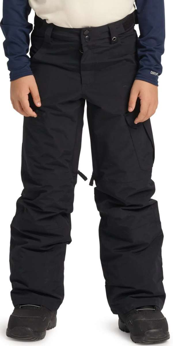 Burton Youth Exile 2L Insulated Cargo Pants for Boys 2024 - Waterproof Snow Pants for Skiing, Snowboarding & Winter Outdoor Activities