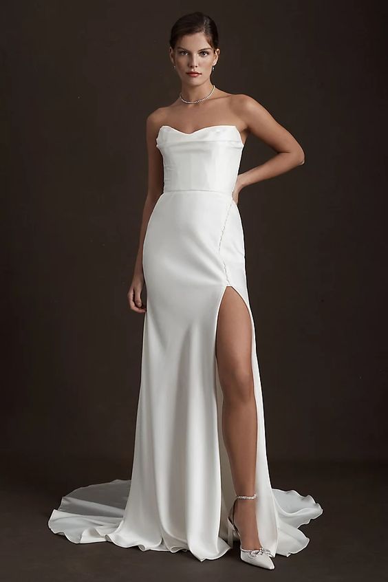 Watters Orlie Gown - Elegant Wedding Dress for Brides | Perfect for Beach, Garden & Formal Weddings