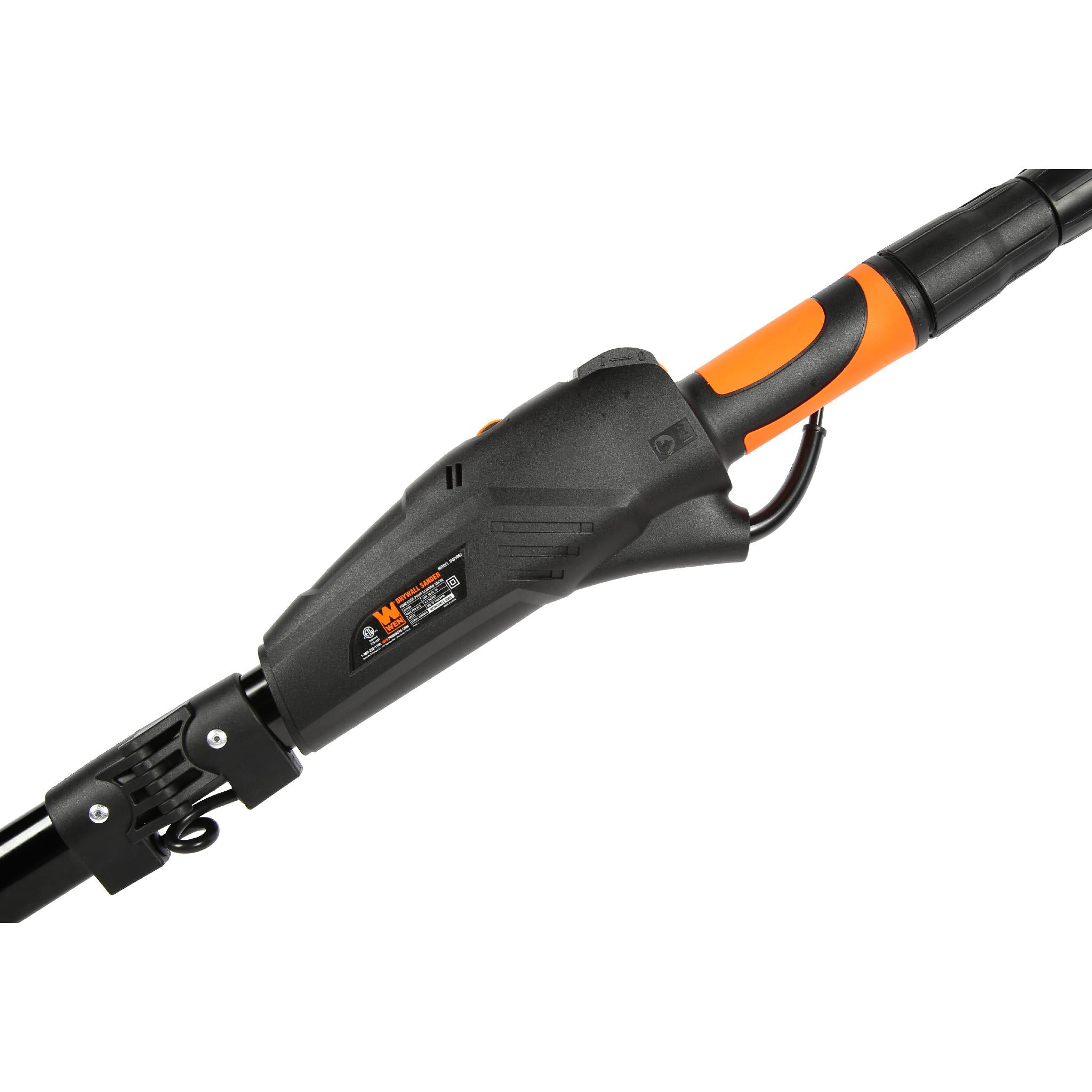 WEN DW5062 Variable Speed 5 Amp Drywall Sander with 15 Foot Dust Hose - Professional Drywall Sanding Tool for Smooth Walls & Ceilings - Perfect for Home Renovation, Construction & DIY Projects