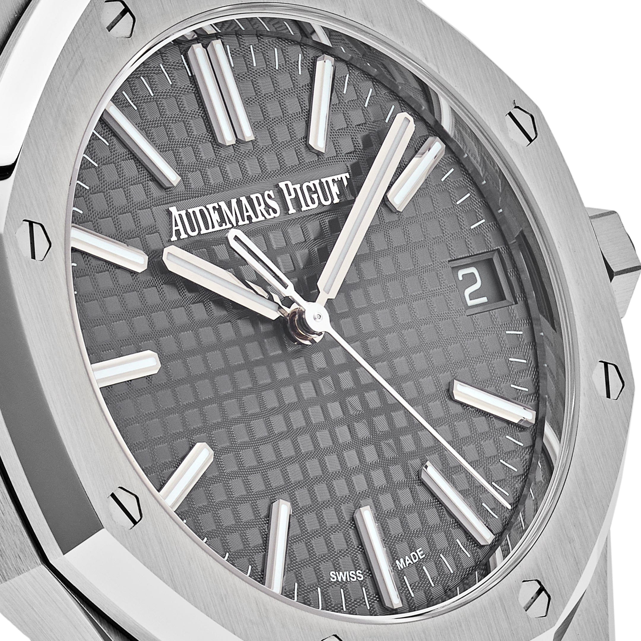 Audemars Piguet Royal Oak 15510ST.OO.1320ST.05 Automatic Men's Watch - 50th Anniversary Limited Edition Stainless Steel with Grey Dial (2022) - Luxury Dress Watch for Business & Formal Occasions