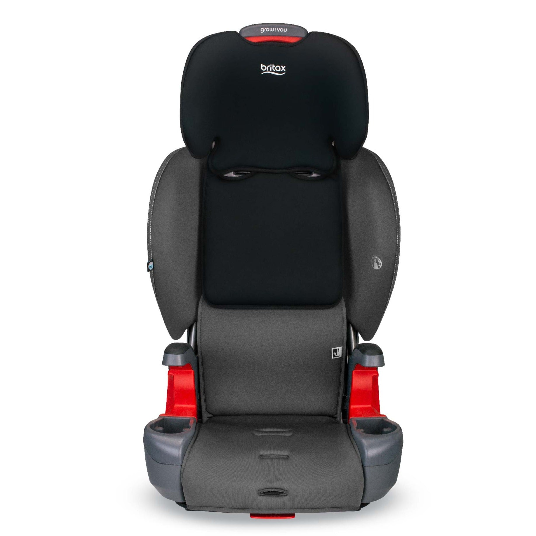 Britax Grow With You Harness 2 Booster Car Seat - Safe Convertible for Toddlers to Big Kids (40-120 lbs) | Perfect for School, Travel & Family Road Trips