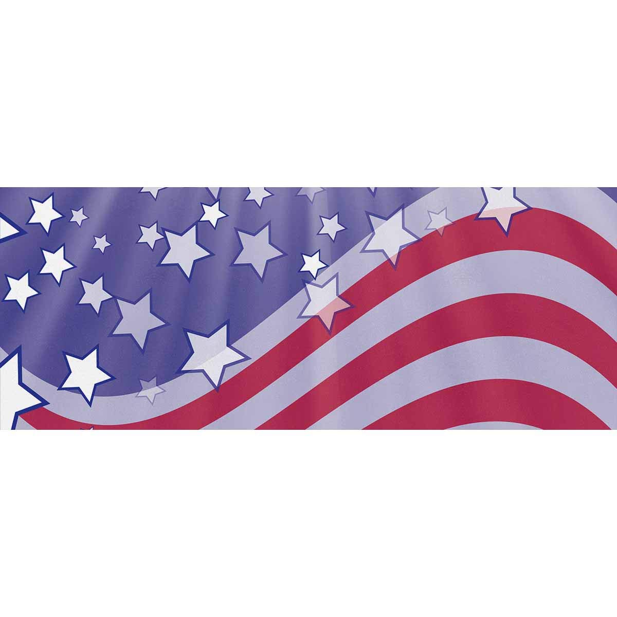 InterestPrint Colorful Starry Flag Gift Wrapping Paper Rolls for Birthdays, Valentine's Day, Christmas - 3 Rolls | Perfect for Party Decorations, Present Wrapping & Holiday Crafts