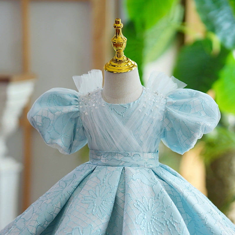 Beautiful First Communion Dresses for Girls - White Christening Gowns with Lace & Satin - Perfect for Baptism, Church Ceremonies & Special Occasions