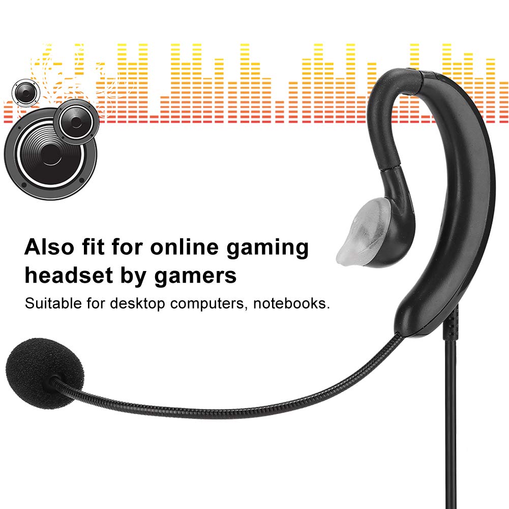 CiCiglow USB Wired Headset with Noise Cancelling Mic - On-Ear Computer Headphones for Zoom, Skype, GoToMeeting - Compatible with Cisco, Avaya, RingCentral (Perfect for Remote Work & Online Meetings)