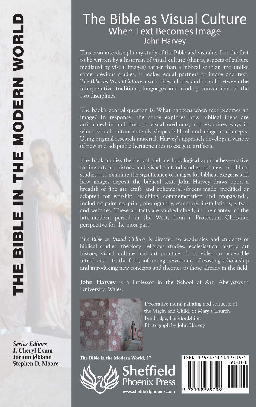 The Bible as Visual Culture: When Text Becomes Image - Biblical Art & Modern Interpretation | Perfect for Religious Studies, Art History & Christian Gift Ideas