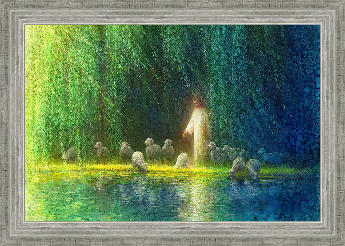 Among the Willows - Handmade Boho Wall Art Decor for Living Room, Bedroom & Nursery | Nature-Inspired Home Decor for Boho Chic & Farmhouse Style