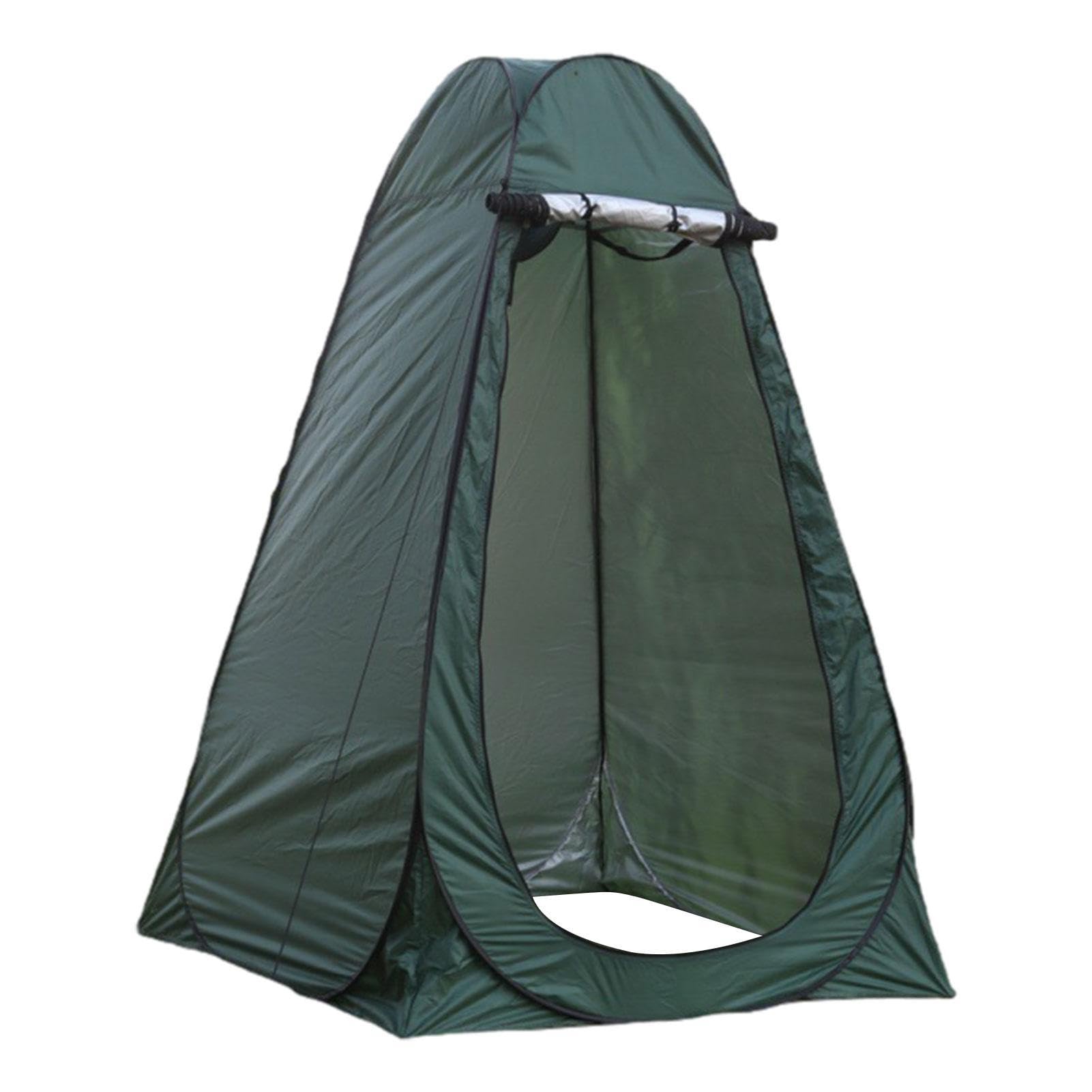 Pop-Up Privacy Shower Tent for Camping - Portable Foldable Changing Room Shelter with Rain Cover | Perfect for Outdoor Activities like Hiking, Fishing, Beach, Picnic & Survival Situations