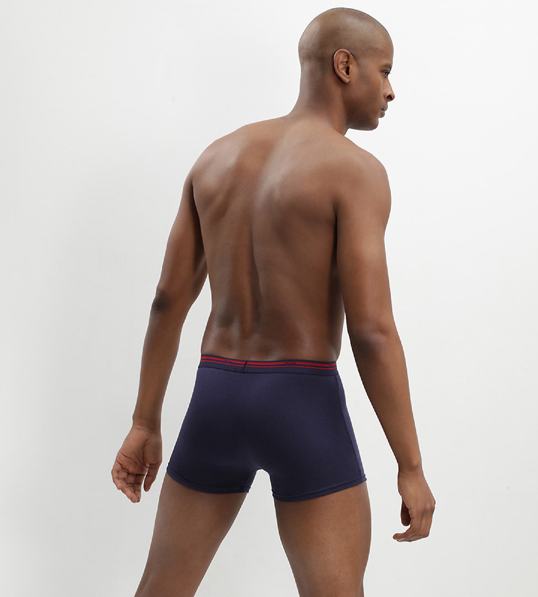 3 Pack Stretch Cotton Boxer Briefs for Men - Comfortable Denim Blue & Washed Red - Perfect for Daily Wear, Gym & Lounge