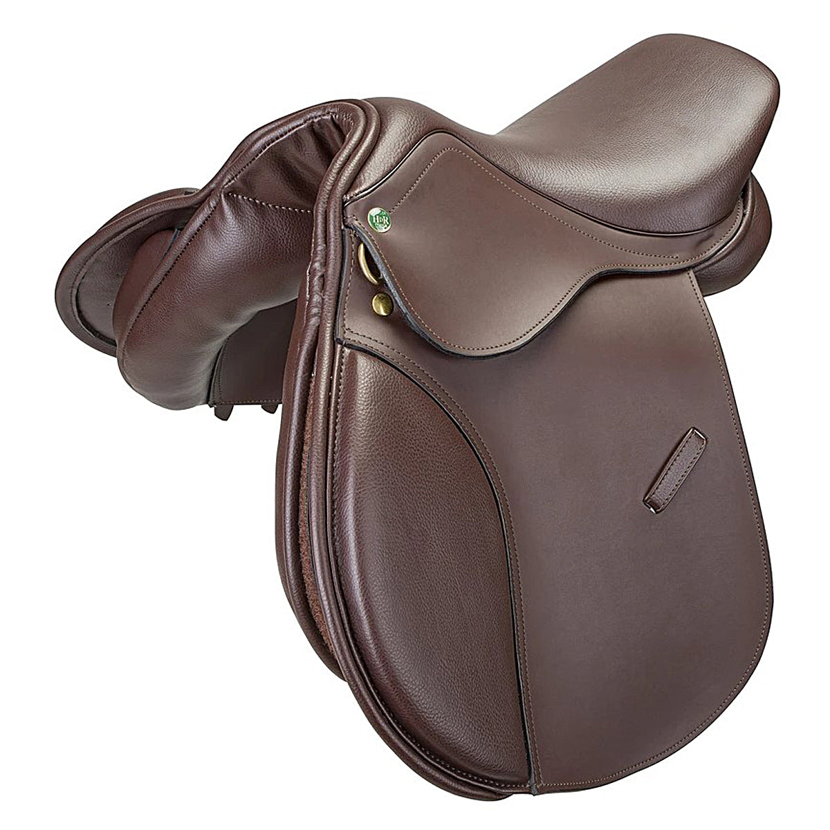 Premium HDR Vegan Junior Close Contact Saddle - Lightweight Equestrian Saddle for Young Riders | Perfect for Dressage, Jumping & Horseback Riding Lessons