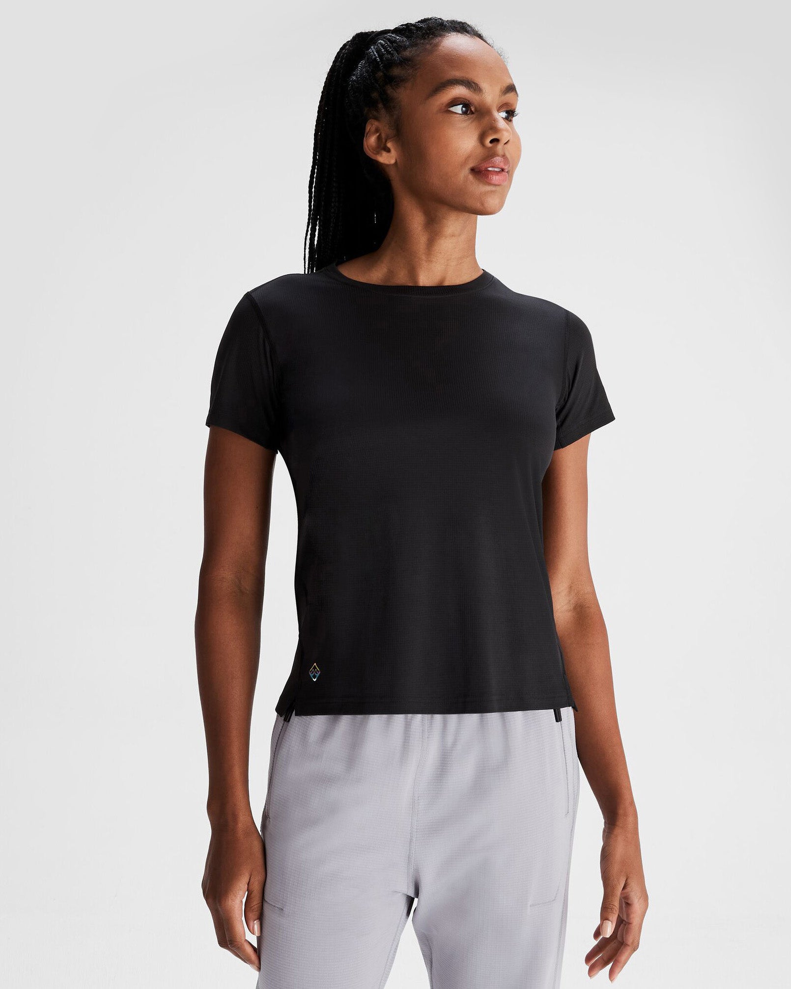 Women's Seeker T-Shirt - Soft Black Stingray Graphic Tee | Casual Comfort Fit Cotton Top for Everyday Wear | Perfect for Outings, Lounging & Street Style Fashion