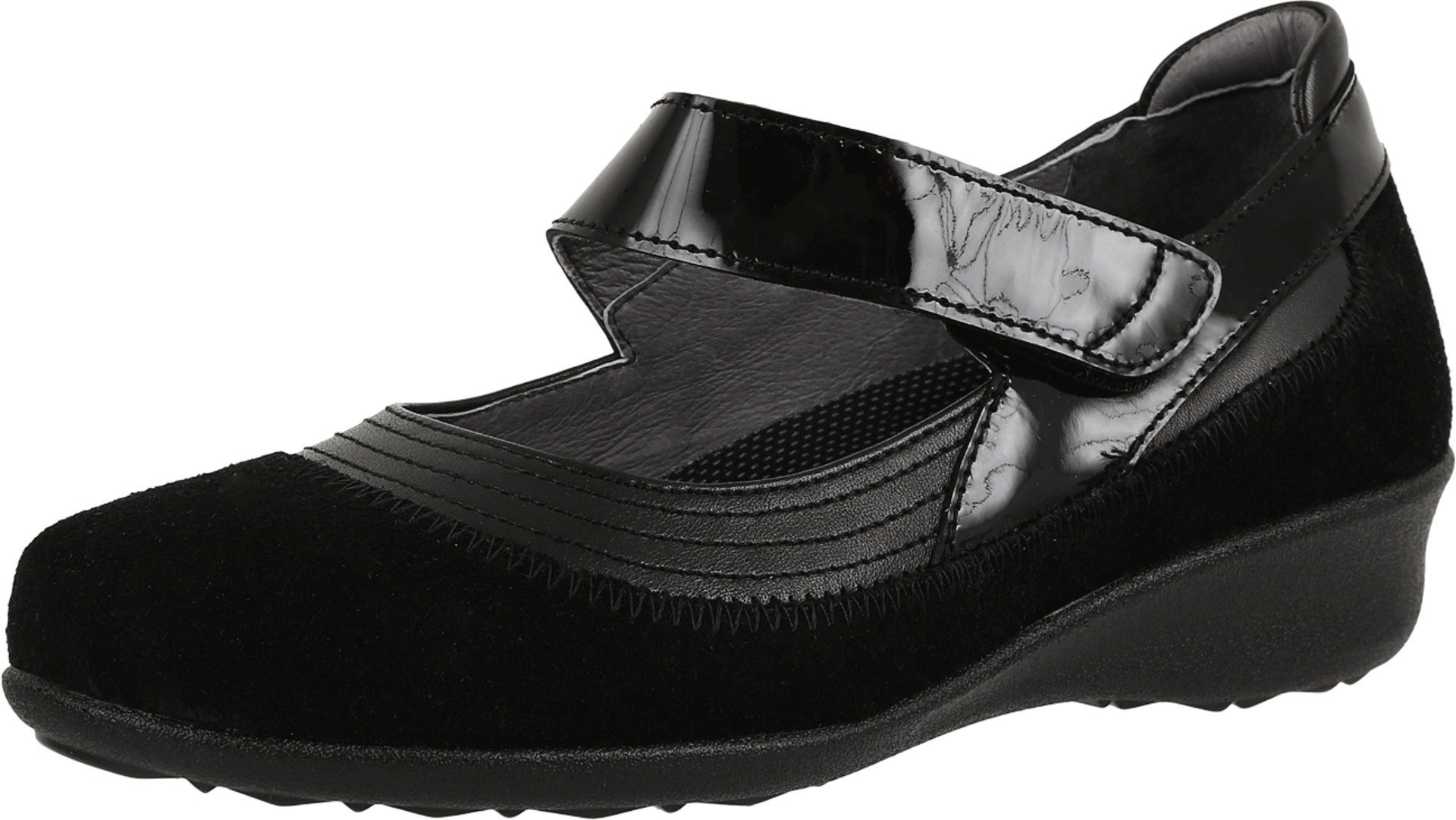 Drew Genoa 14316 Women's Leather Casual Shoes with Velcro Closure - Comfortable Slip-On Walking Shoes for Work, Travel & Everyday Wear