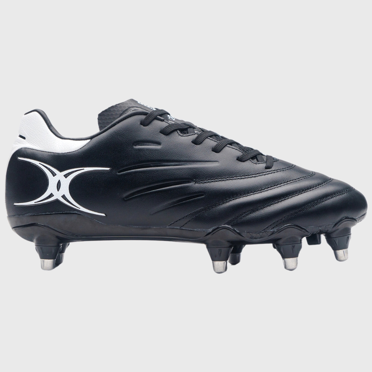 Gilbert Icon 8 Stud Rugby Boots - Men's Professional Rugby Cleats for Firm Ground - Perfect for Rugby Matches, Training & Outdoor Sports