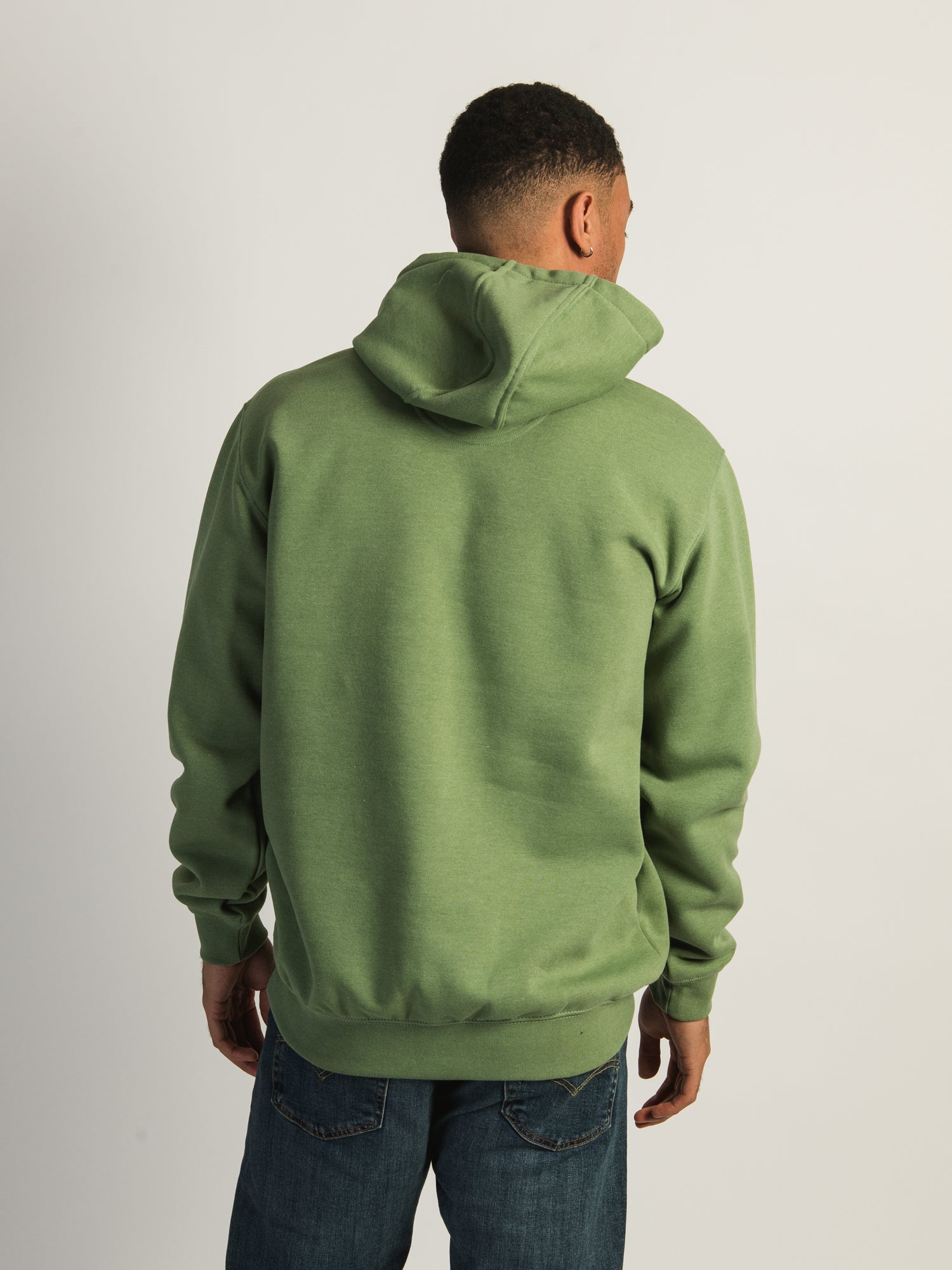 Carhartt Sleeve Pullover Hoodie for Men & Women - Warm Fleece-Lined Sweatshirt for Outdoor Work & Casual Wear