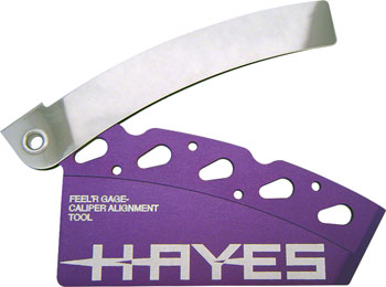 Hayes Feel'r Gauge Disc Brake Pad and Rotor Alignment Tool - Professional Bike Brake Calibration Kit for MTB, Road & E-Bikes | Perfect for Home Mechanics & Bike Shops