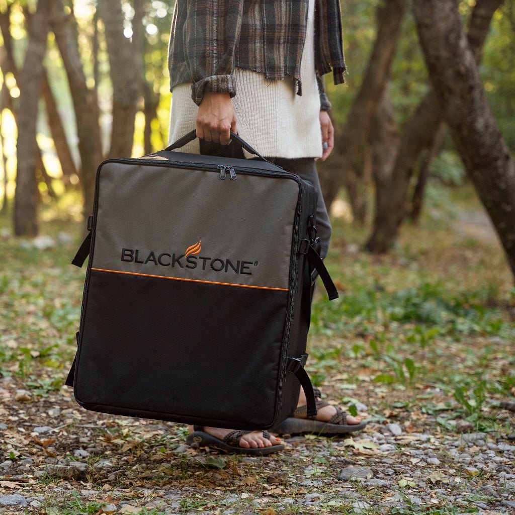 17-Inch Non-Stick Griddle Carry Bag with Heat-Resistant Handle - Perfect for Camping, Picnics & Outdoor Cooking