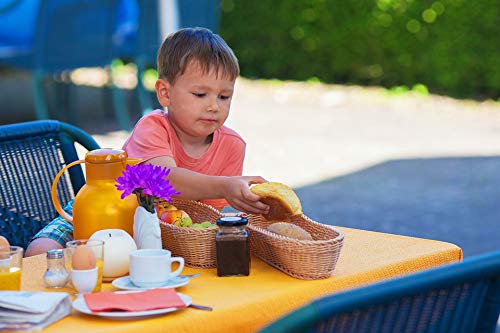 20x30 Inch Laminated Breakfast Poster - Vibrant Colors & Vivid Imagery for Kids' Room Decor - Perfect for Family Kitchen, Dining Area & Morning Routine Inspiration - Fits Standard Frames