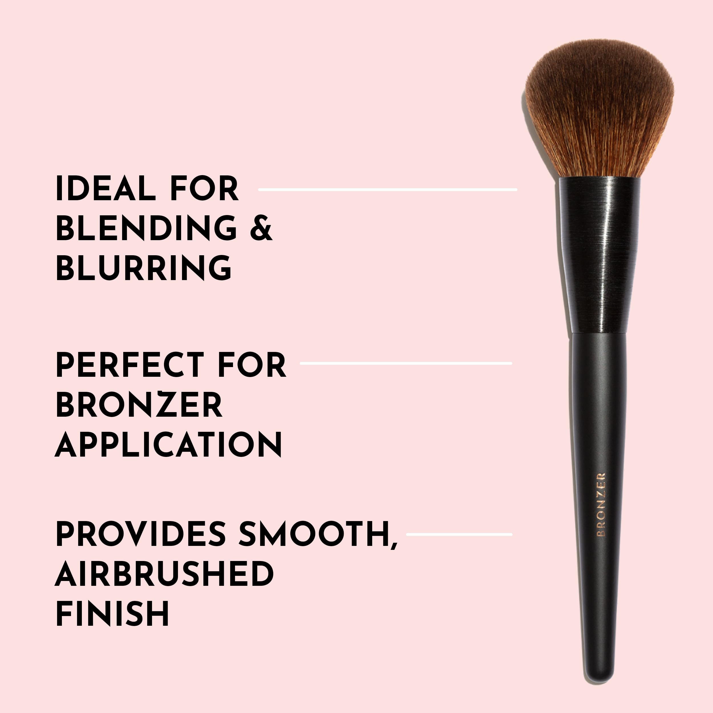 Professional Bronzer Brush for Flawless Makeup - Face & Contouring