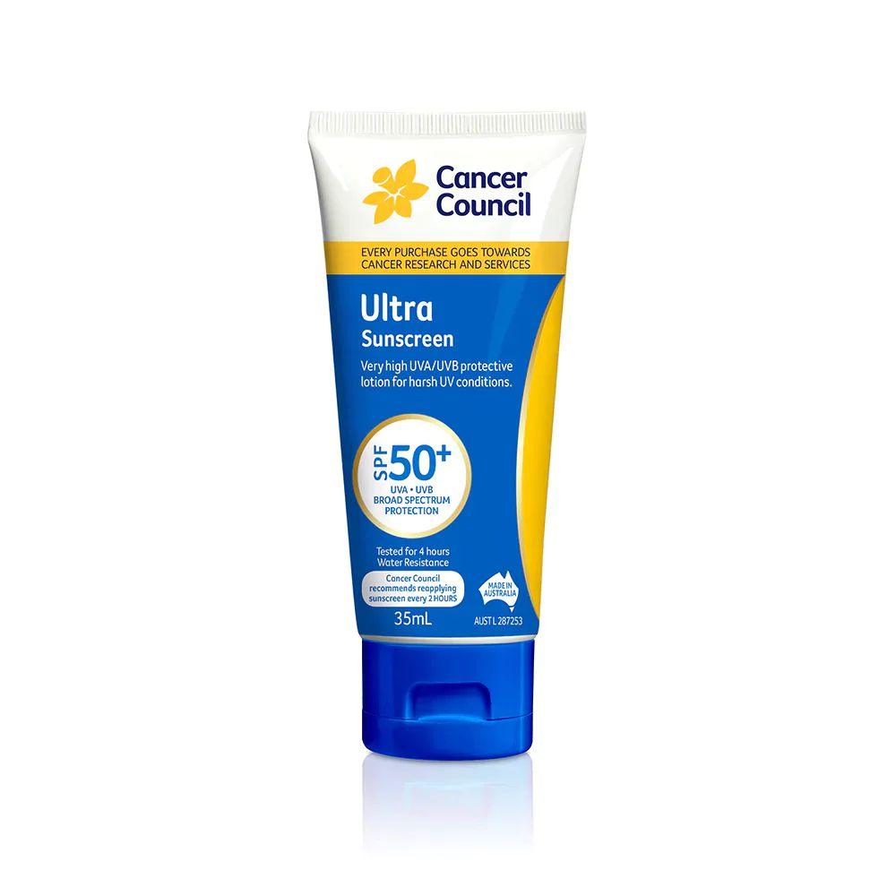 Cancer Council SPF50+ Sunscreen Lotion - Broad Spectrum UVA/UVB Protection, Water Resistant, Fragrance-Free for Daily Face & Body Use - Perfect for Beach, Swimming & Outdoor Activities