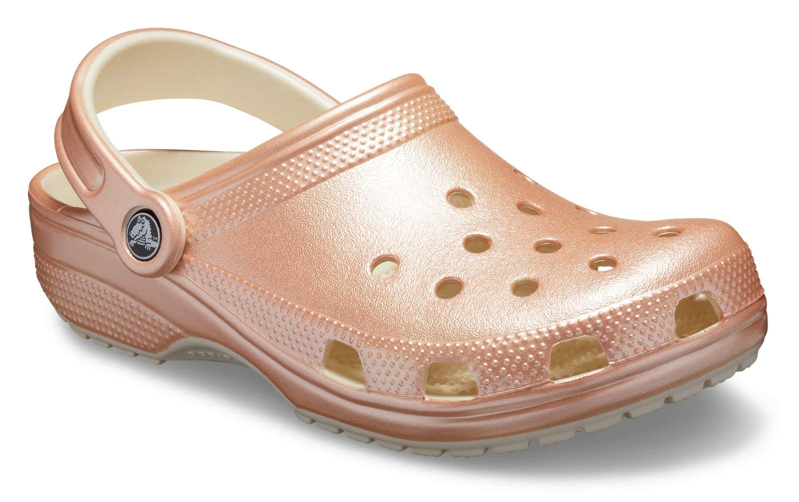 Crocs Unisex Adult Classic Glitter Clog - Comfortable Slip-On Shoes for Men & Women | Perfect for Casual Wear, Beach, Pool & Indoor Use