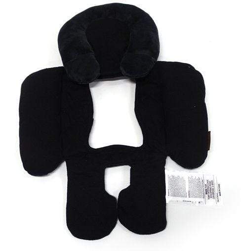 JJ Cole Body Support Pillow - Black - Comfortable & Ergonomic Design for Pregnancy, Nursing, and Back Pain Relief - Perfect for Moms & Home Use
