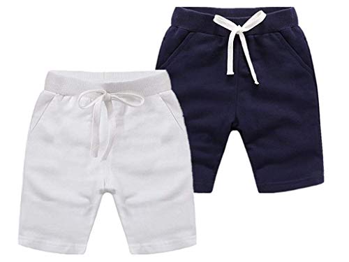 2 Pack(navy+ White)