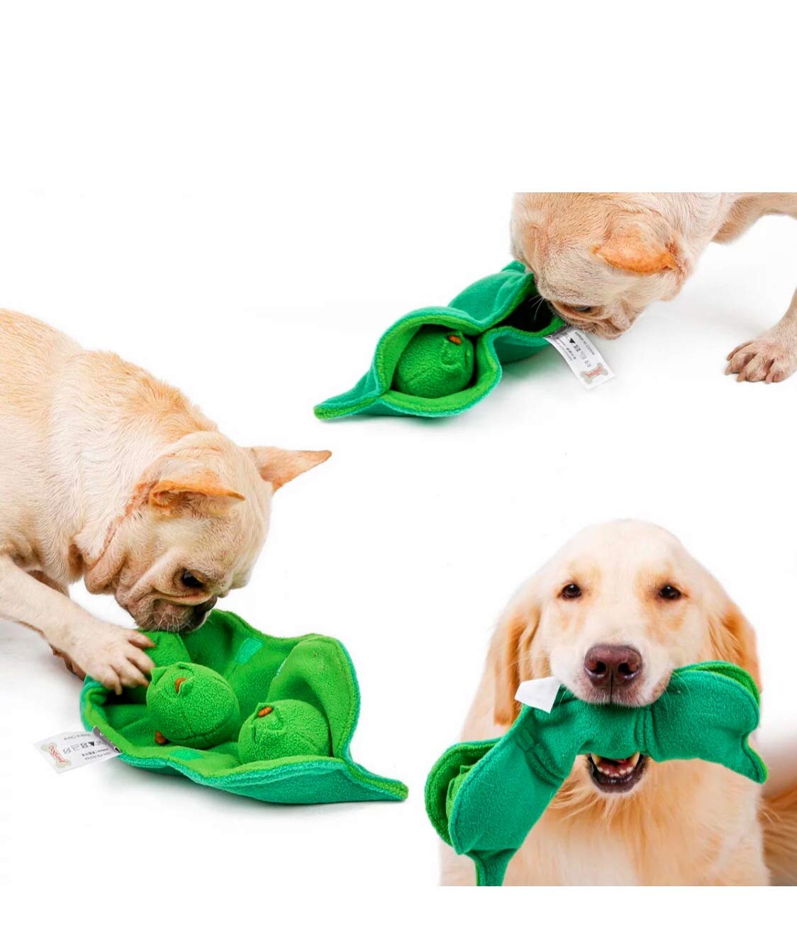 Interactive Plush Pet Toys for IQ Training - Fun & Engaging Dog & Cat Chew Toys for Mental Stimulation - Perfect for Playtime, Training & Bonding with Your Pet