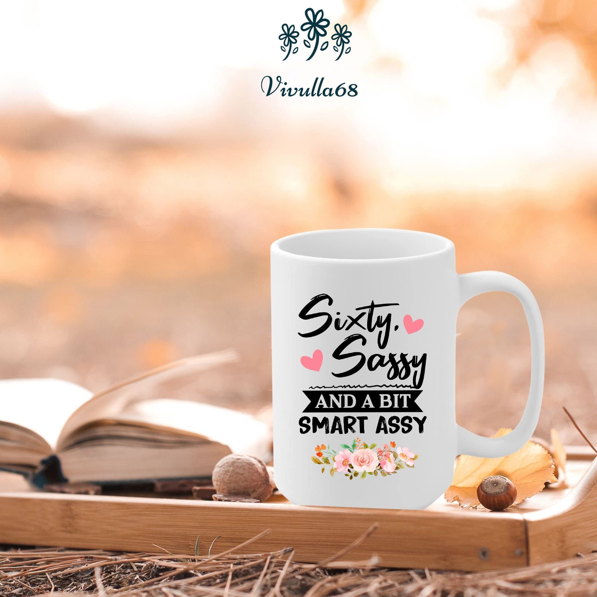 60th Birthday Gifts for Women - Funny 60th Birthday Coffee Mug - 15oz White Ceramic Cup - 1962 Themed Humorous Gift - Perfect for Mother's Day & Milestone Celebrations - Ideal for Coffee, Tea & Office Use