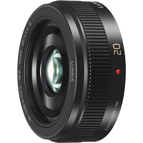 Panasonic Lumix G 20mm f/1.7 II ASPH Prime Lens for Mirrorless Cameras - Black | Wide Aperture for Low Light Photography & Portrait Shooting | Perfect for Travel, Street & Everyday Photography