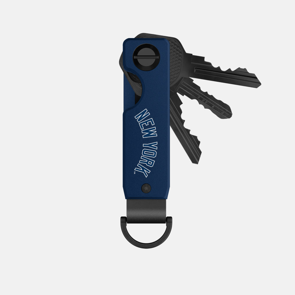 Ridge KeyCase for New York Yankees - Slim RFID Blocking Key Holder with Money Clip - Perfect for Yankees Fans, Travel & Everyday Carry