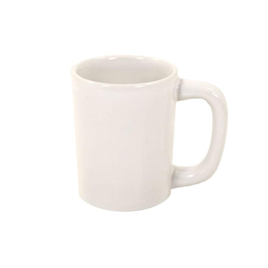 Premium Matte White Ceramic Mug Set - 4 Pack for Coffee, Tea & Hot Beverages - Ideal for Home, Office & Gifting