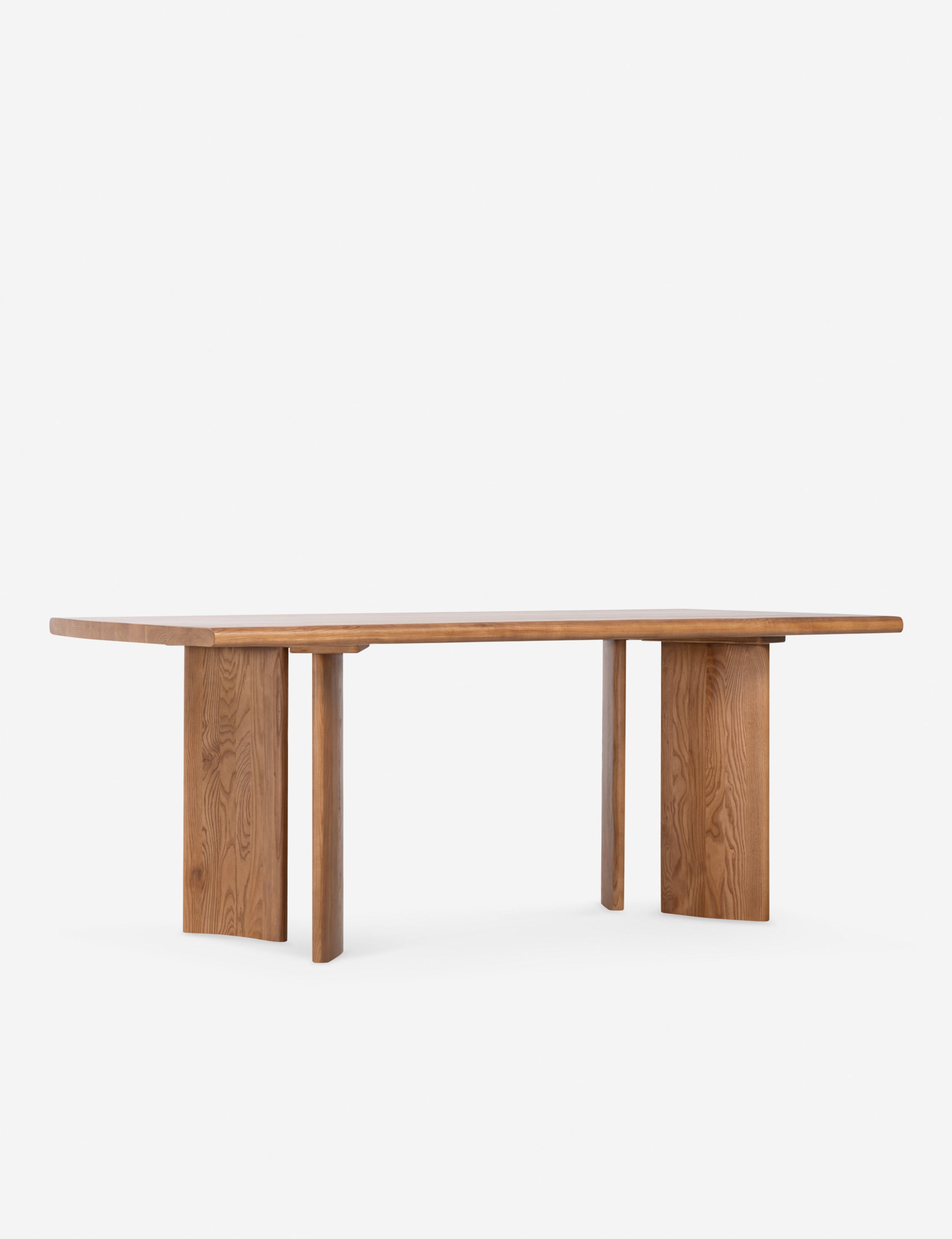 Sun at Six Crest Dining Table - Modern Solid Wood Dining Table for Kitchen & Dining Room - Perfect for Family Gatherings & Dinner Parties