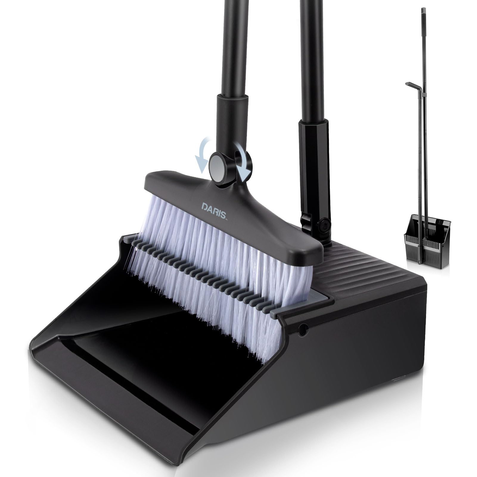 Upgraded Broom and Dustpan Set - 50