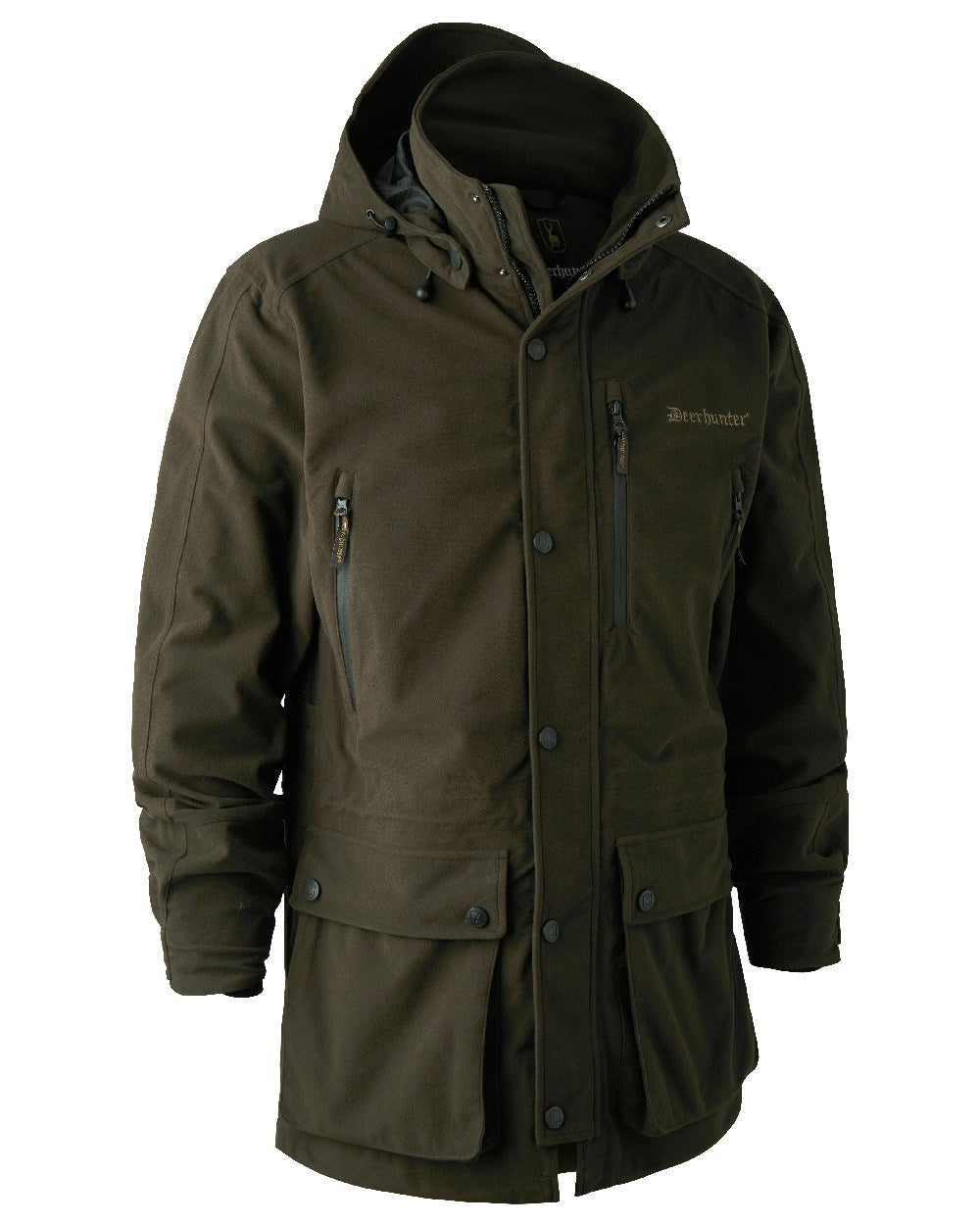 Deerhunter PRO Gamekeeper Jacket - Waterproof Hunting Jacket for Men, Camo Outdoor Jacket with Windproof & Breathable Technology - Ideal for Hunting, Fishing, and Outdoor Adventures