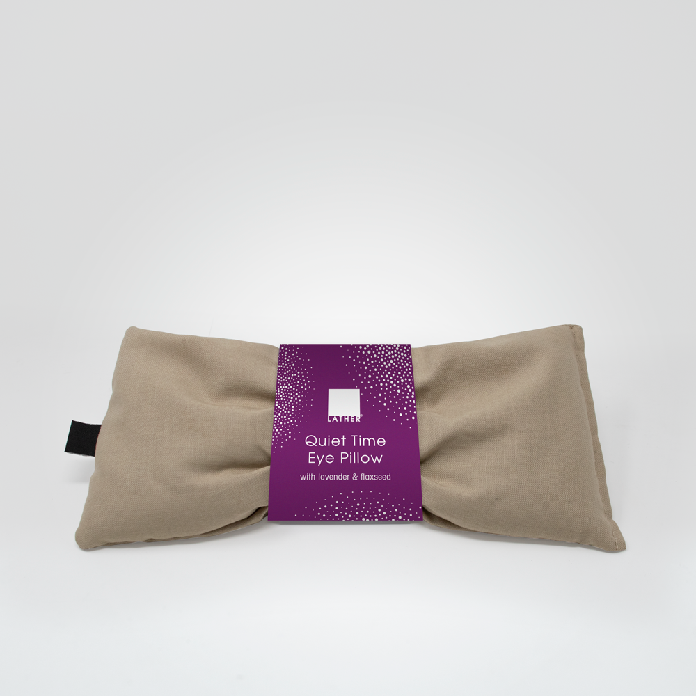 Relaxing Lavender Eye Pillow for Sleep & Stress Relief - Perfect for Meditation, Yoga, and Travel