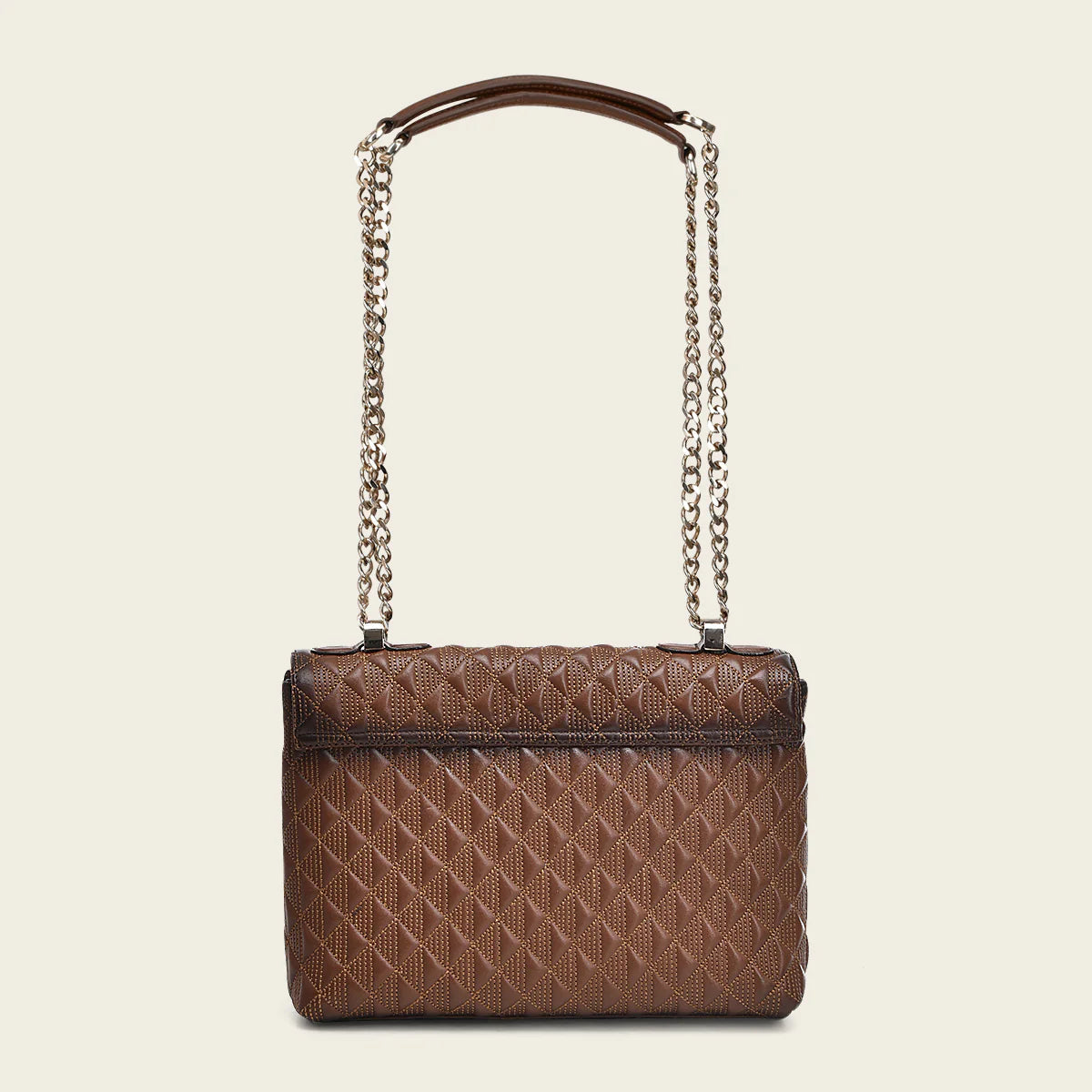 BOD0LRS Women's Western Cowhide Leather Handbag - Stylish Casual Honey Brown Crossbody Bag for Everyday Use, Work & Travel
