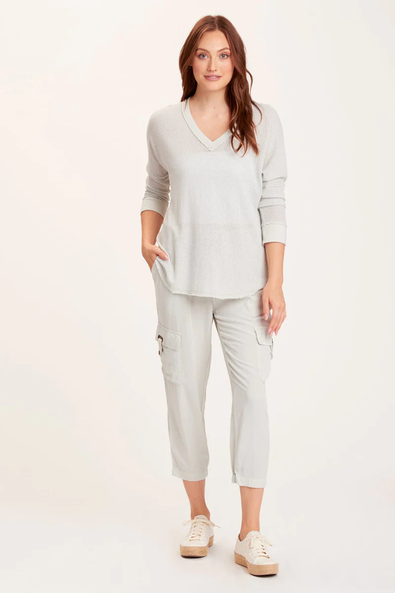 Fenton Crop Pant - High Waisted Stretch Comfort Pants for Women | Casual & Work Wear | Perfect for Yoga, Office & Everyday Use