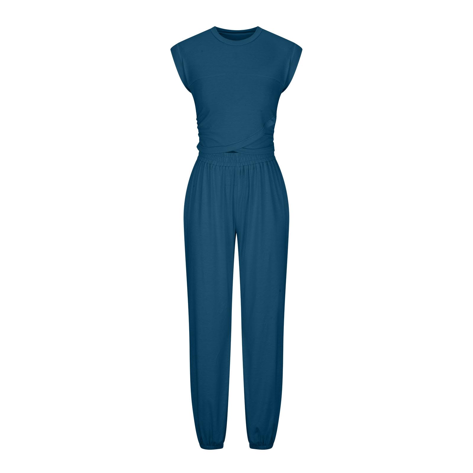Women's 2-Piece Summer Outfits - Casual Lounge Sets, Workout Clothes & Y2K Tracksuits for Travel, Gym & Airport Fashion | Trendy Matching Sets for Women