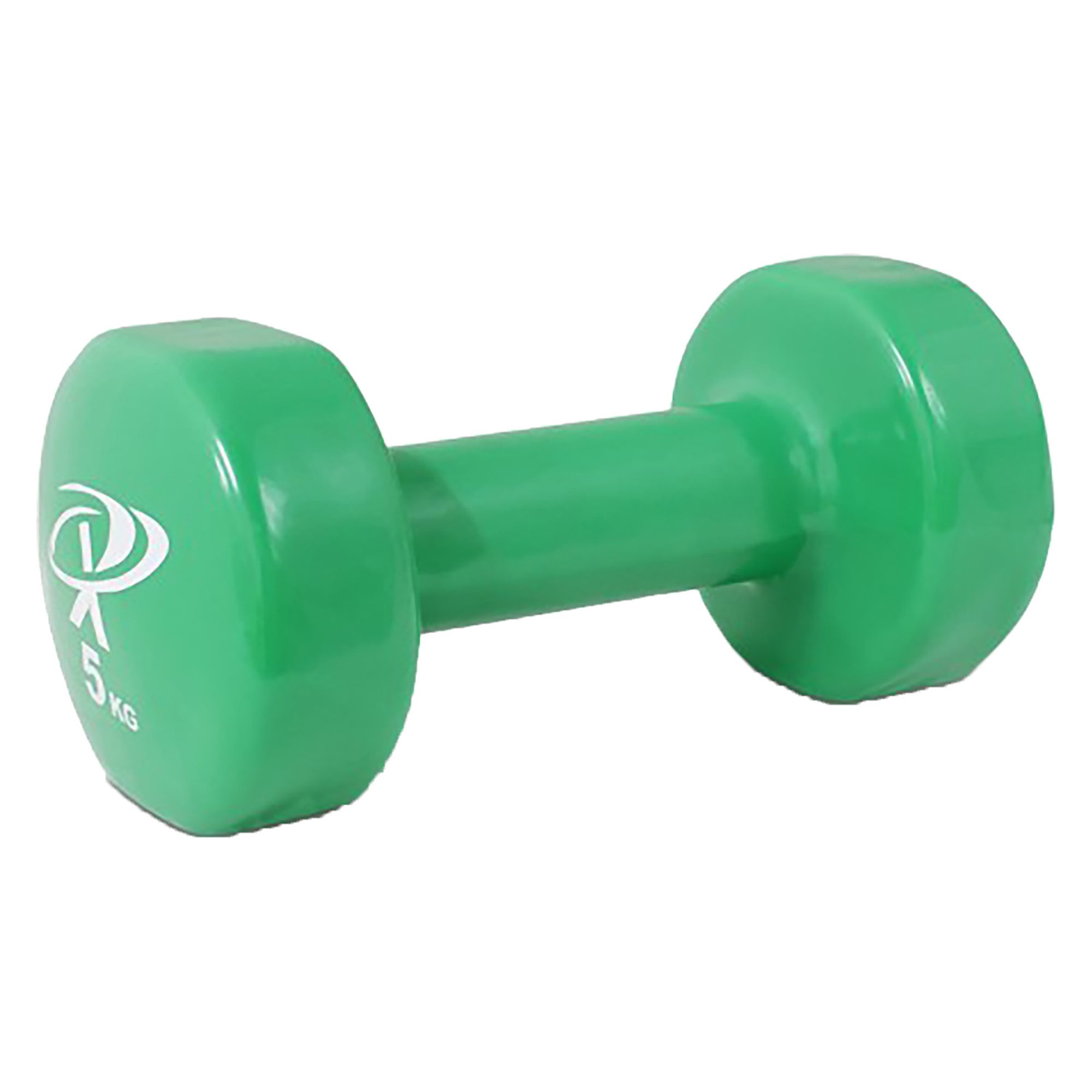 5Kg Colored Vinyl Coated Dumbbell Set - Home Gym Equipment for Strength Training & Weightlifting - Perfect for Workouts, Fitness & CrossFit
