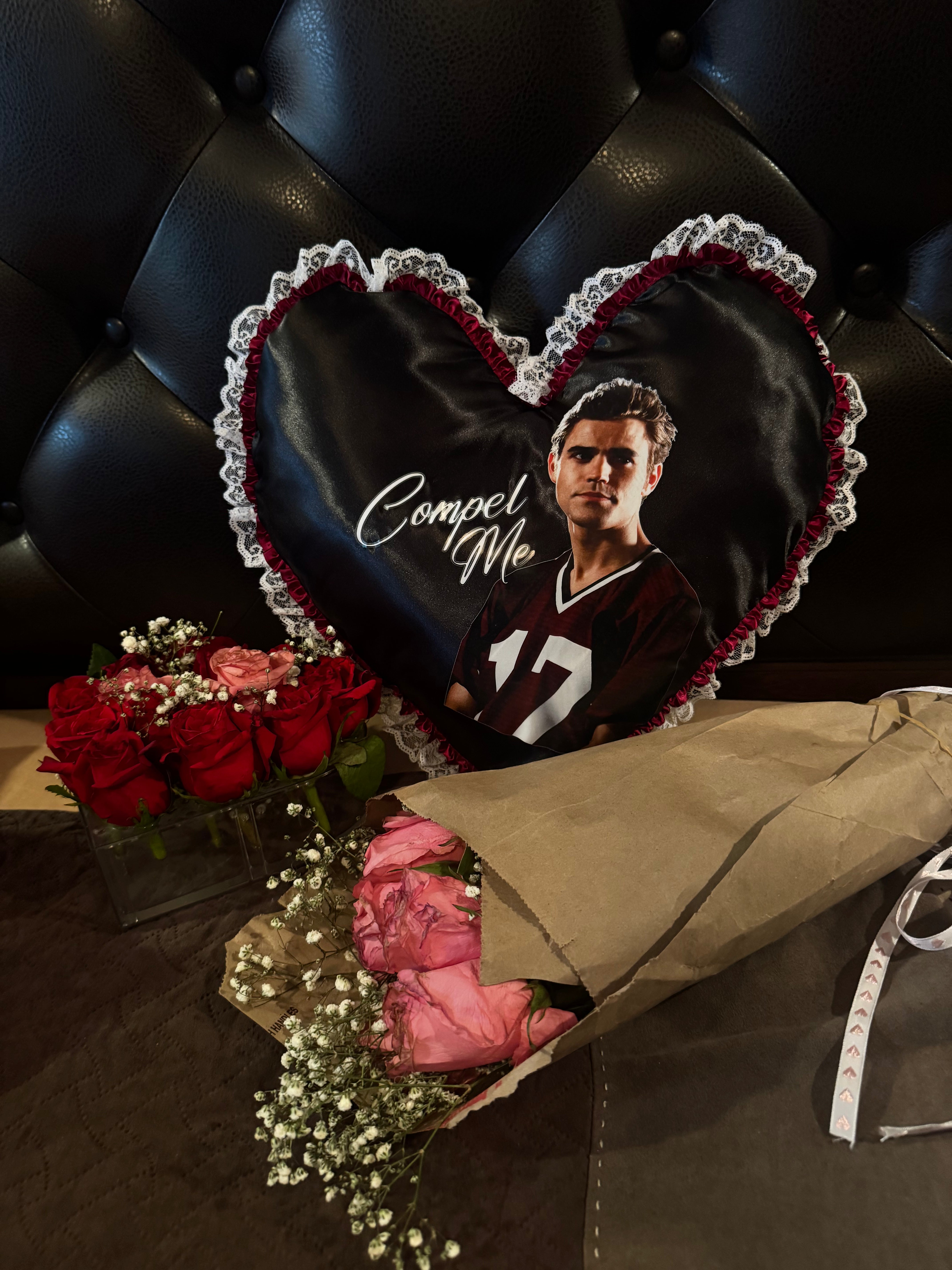 Compel Me Stefan Pillow - Limited Edition Luxury Throw Pillow for Sofa, Bed & Home Decor - Perfect for Living Room, Bedroom & Cozy Spaces