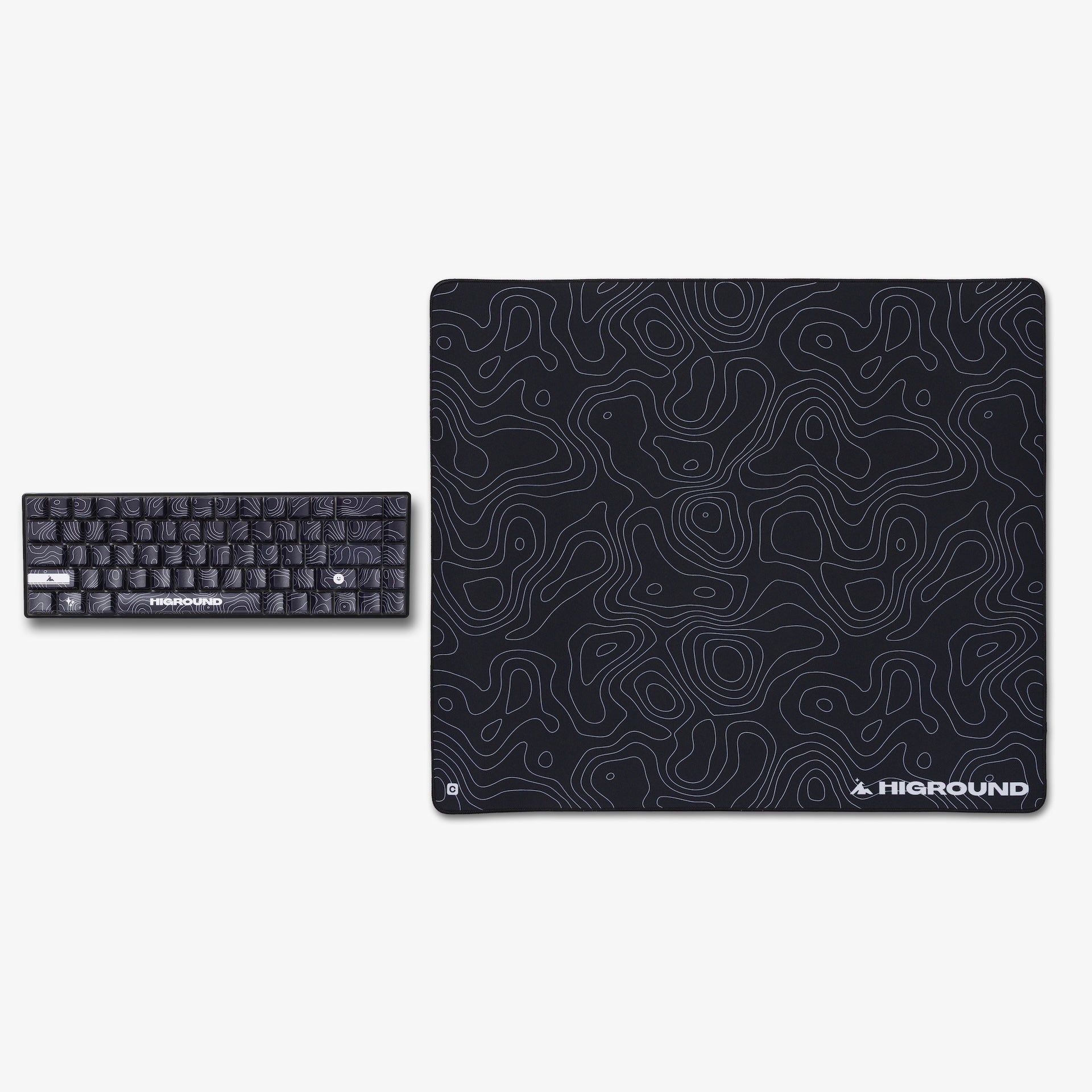 Higround Control Mousepad Large - Black Ice Gaming Surface for Precision & Speed | Perfect for PC, Laptop & Esports Gaming