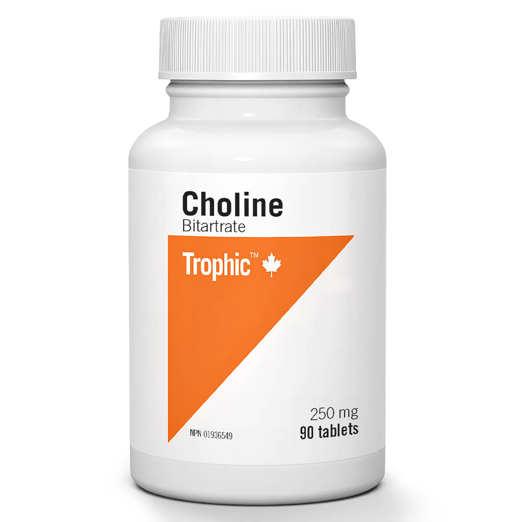 Choline Bitartrate 250mg Supplement - Supports Brain Health, Memory & Liver Function - Vegan & Non-GMO - for Focus, Cognitive Performance & Metabolism Boost